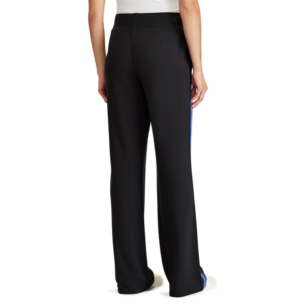 Black Side-Stripe Sweatpant Lauren 5