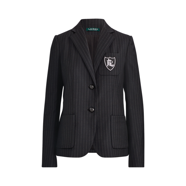 Pinstripe Wool-Blend Blazer Lauren in 1
