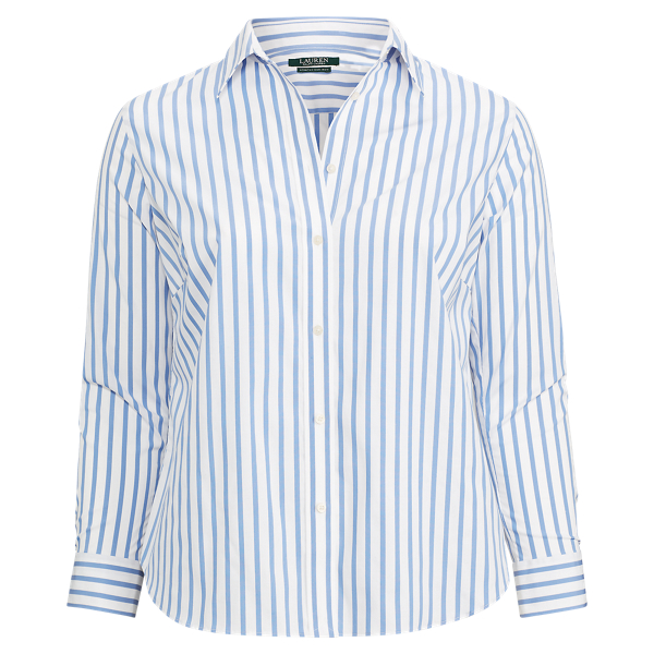 Striped Button-Down Shirt Lauren Woman in 1
