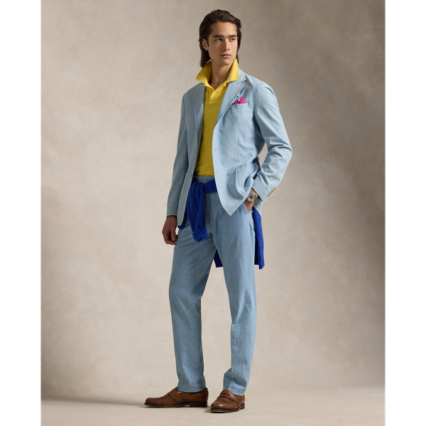 Polo Soft Tailored Chambray Suit Jacket