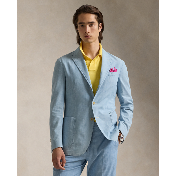 Polo Soft Tailored Chambray Suit Jacket