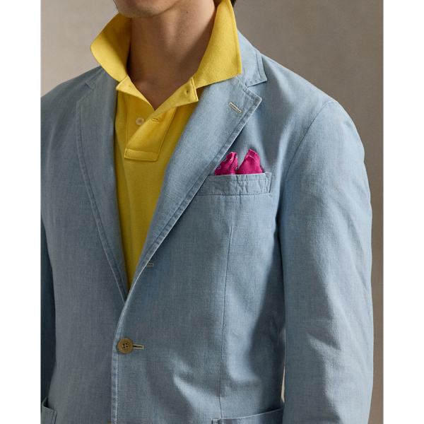 Polo Soft Tailored Chambray Suit Jacket