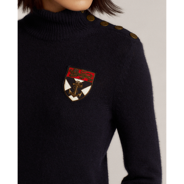 Kasjmier turtleneck Ralph Lauren Collection in Midnight 6