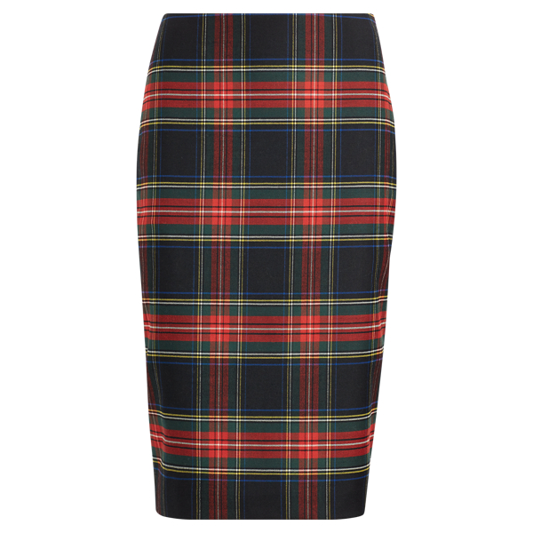 Jupe crayon tartan best sale