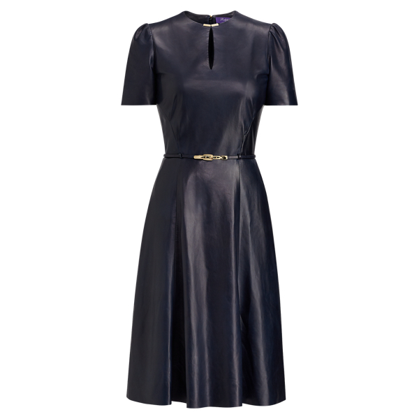 Farren Leather Dress Ralph Lauren Collection in 1