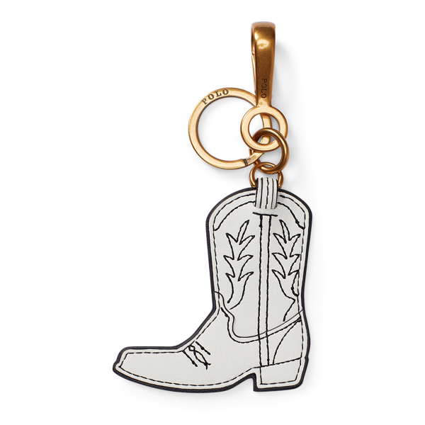 Porte cle santiag en cuir pour femme Ralph Lauren CH