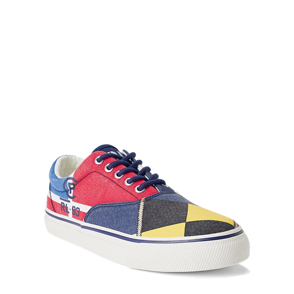 Sneaker CP-93 Bryn in tela Polo Ralph Lauren in Blu Royal 2