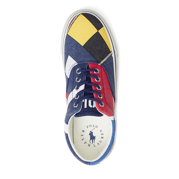 Sneaker CP-93 Bryn in tela Polo Ralph Lauren in Blu Royal 3