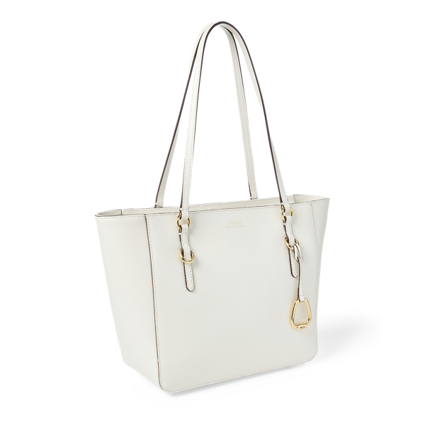 Vanilla Saffiano Medium Shopper Lauren 3