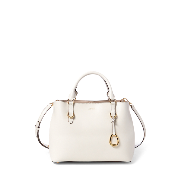 Leather Medium Satchel Lauren 1