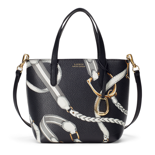 Faux-Leather Crossbody Tote Lauren 1