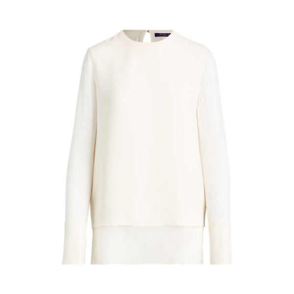 Anders Silk Blouse Ralph Lauren Collection 1