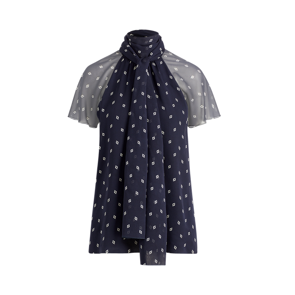 Darabont Silk Blouse Ralph Lauren Collection in 1