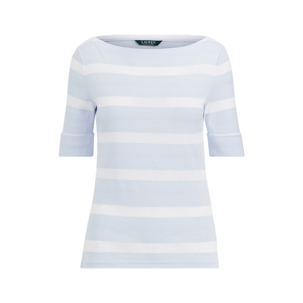 Cotton Boatneck Top Lauren 1