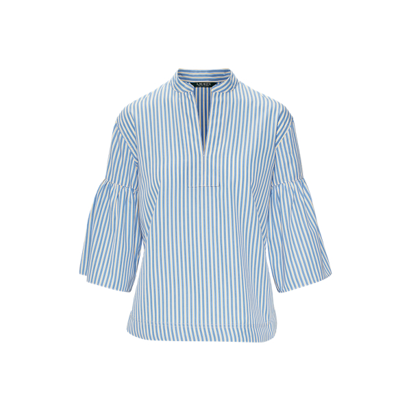 Gestreifte Bluse mit Glocken&auml;rmeln Lauren in 1