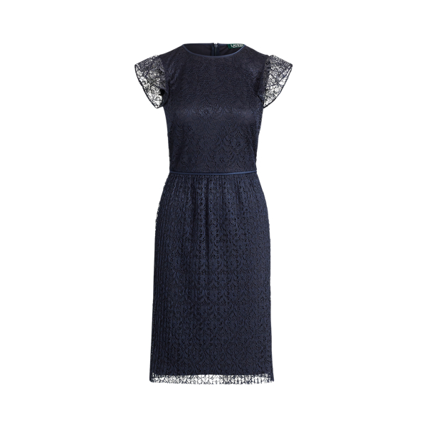 Lace Cap-Sleeve Dress Lauren 1