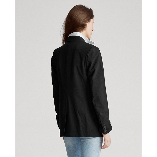 Black Wool-Blend Blazer Polo Ralph Lauren 6