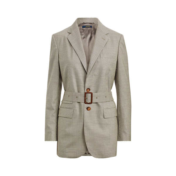 Belted Wool Blazer Polo Ralph Lauren 1