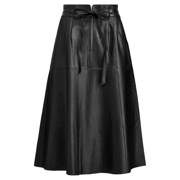 Leather Midi Skirt Polo Ralph Lauren 1