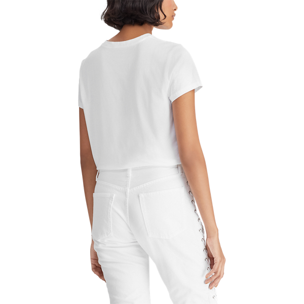 White Yacht RL Cotton Tee Polo Ralph Lauren 6