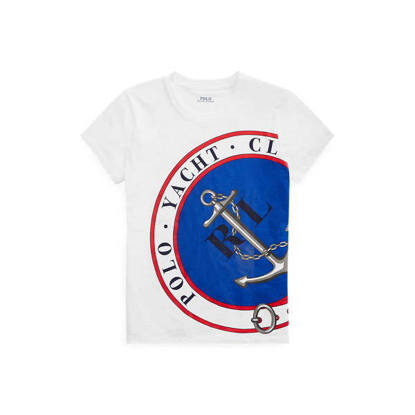 Yacht RL Cotton Tee Polo Ralph Lauren em 1