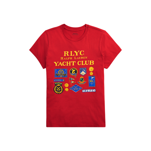 Nautical Cotton T-Shirt Polo Ralph Lauren 1