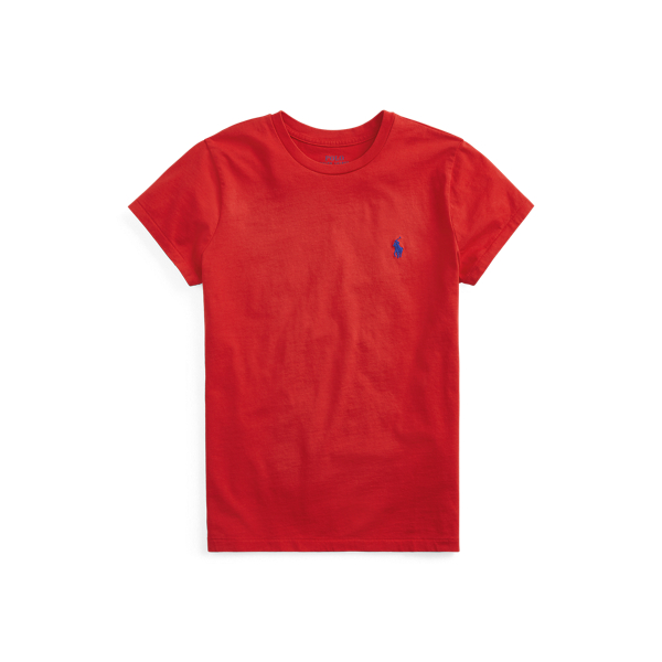 T-shirt à col rond en coton