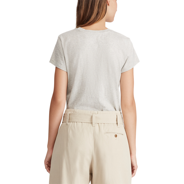 Light Sport Heather Flag Cotton Tee Polo Ralph Lauren 6