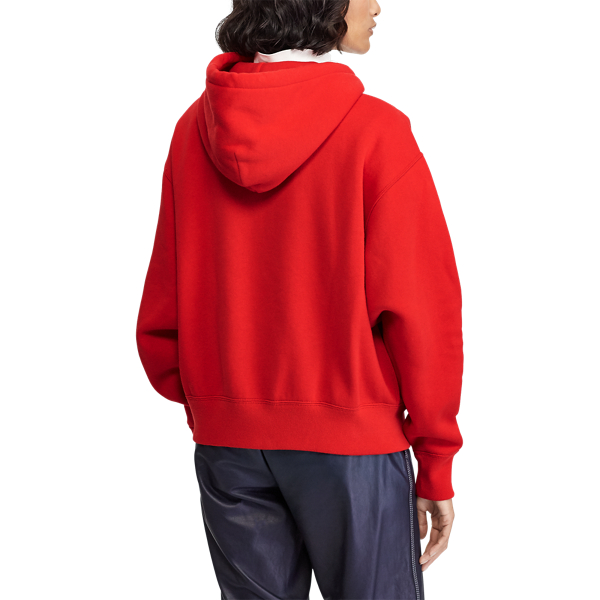 RL Red Anchor Flag Fleece Hoodie Polo Ralph Lauren 6