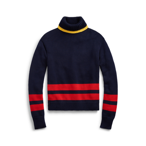 Pull en coton ray&eacute; Polo Ralph Lauren en 1