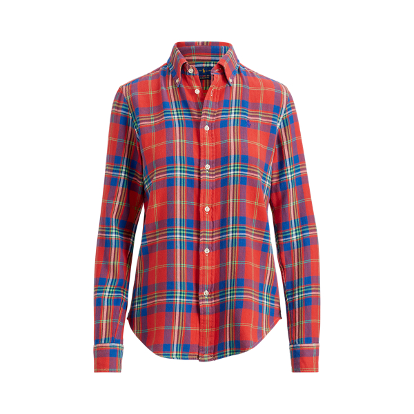 Classic Fit Plaid Twill Shirt Polo Ralph Lauren 1