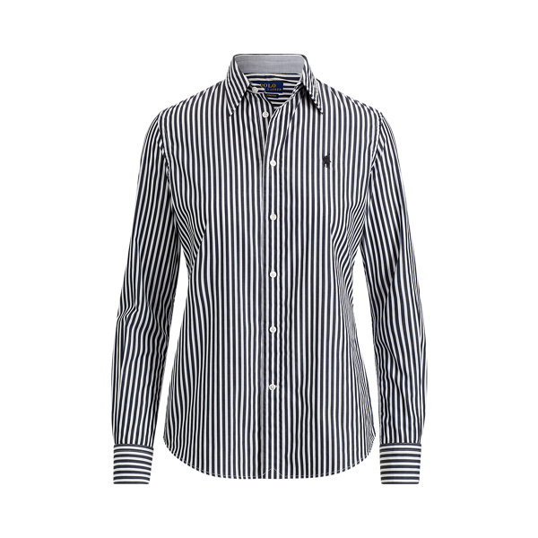 Gestreiftes Slim-Stretch-Fit Hemd