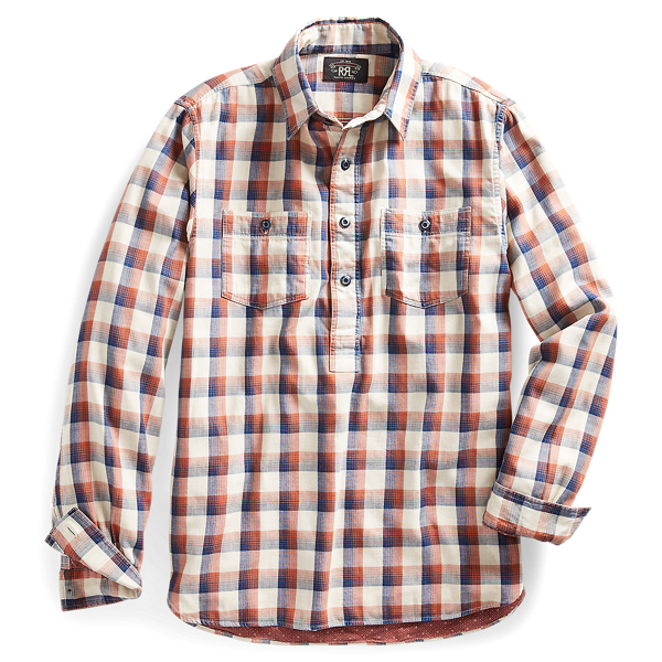 Camicia popover scozzese RRL in 1