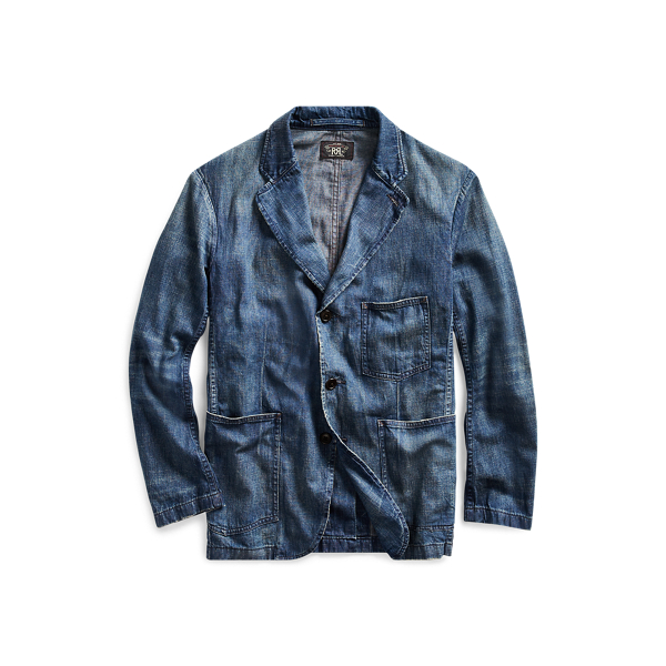 Denim sports jacket best sale