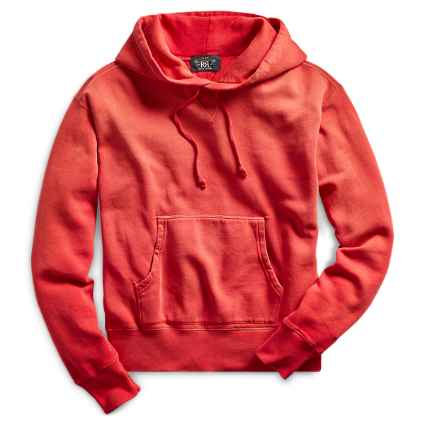 Cotton-Blend-Fleece Hoodie RRL 1