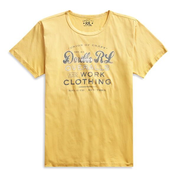 Cotton Jersey Graphic T-Shirt RRL in 1