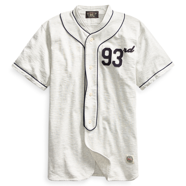 T-shirt de baseball coton RRL en 1