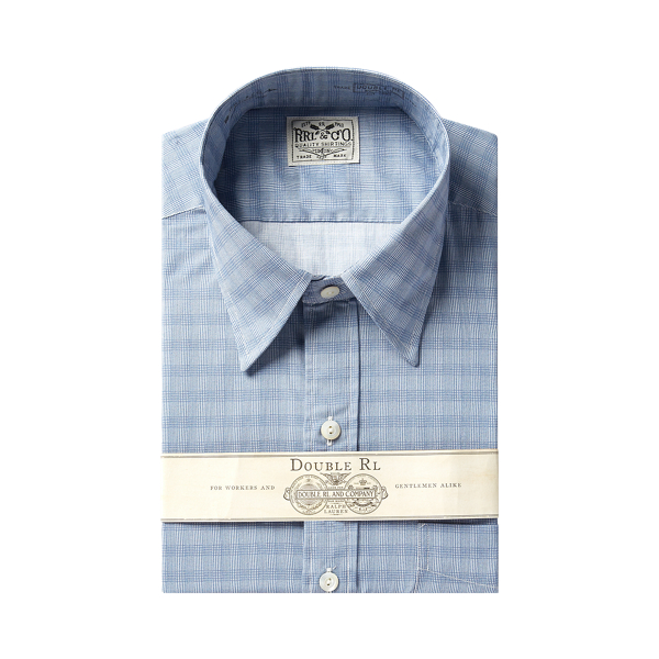 Eli Plaid-Print Shirt RRL 1