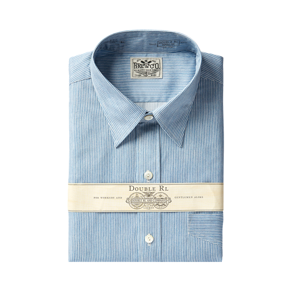 Chemise Eli imprim&eacute; ray&eacute; RRL en 1