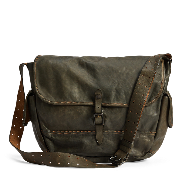 Leather Messenger Bag