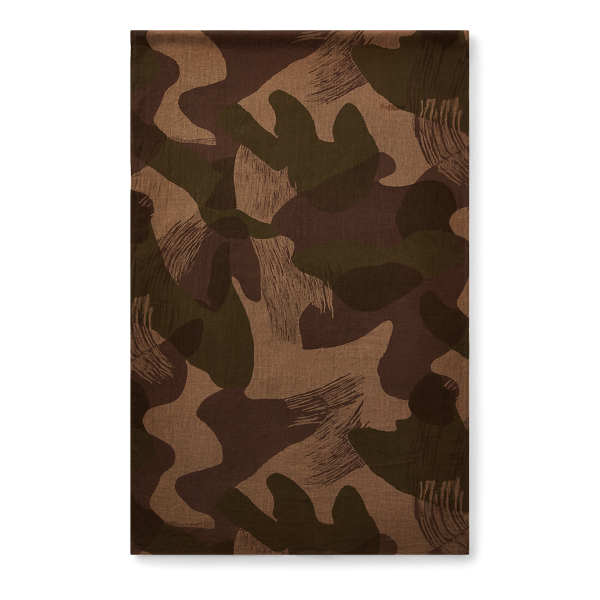 Camo Cotton Gauze Scarf RRL 1