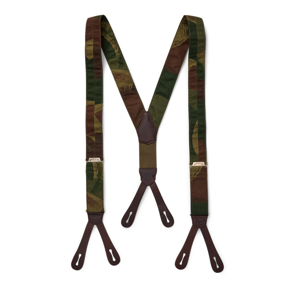 Camo Stretch Cotton Braces RRL em 1