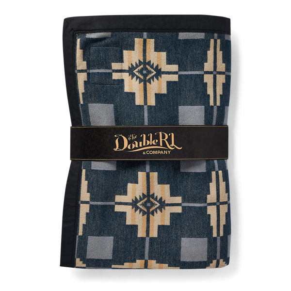 Cotton Jacquard Blanket RRL 1