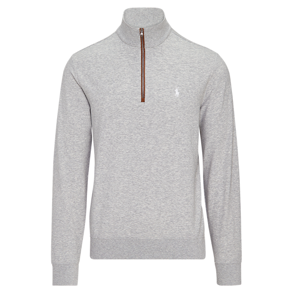 Slim Fit French Terry Pullover Polo Golf 1