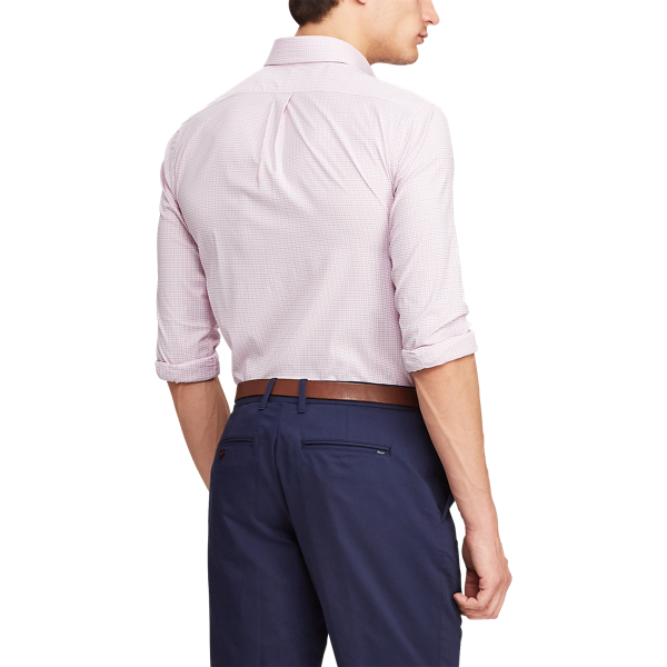Pink Flamingo Performance Twill Golf Shirt RLX 5