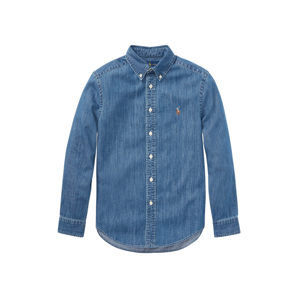 Polo ralph lauren chambray shirt best sale