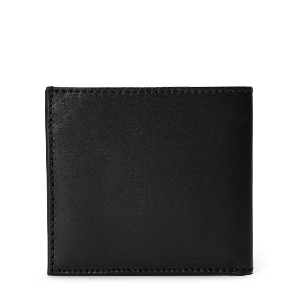 Black Heritage Full-Grain Wallet Polo Ralph Lauren 2
