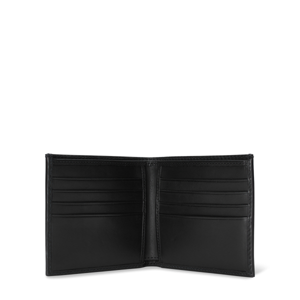 Black Heritage Full-Grain Wallet Polo Ralph Lauren 3