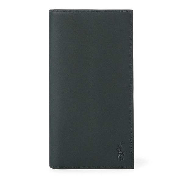 Leather Continental Wallet Polo Ralph Lauren em 1