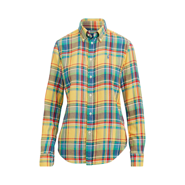 Classic Fit Plaid Twill Shirt Polo Ralph Lauren in 1